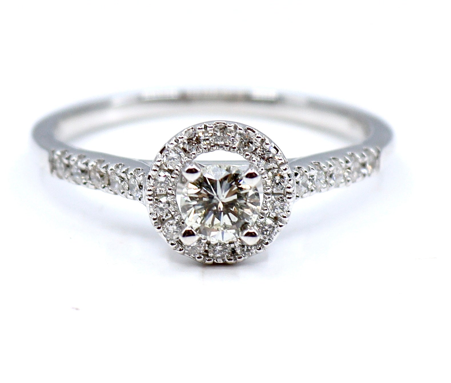 Diamond Halo Ring