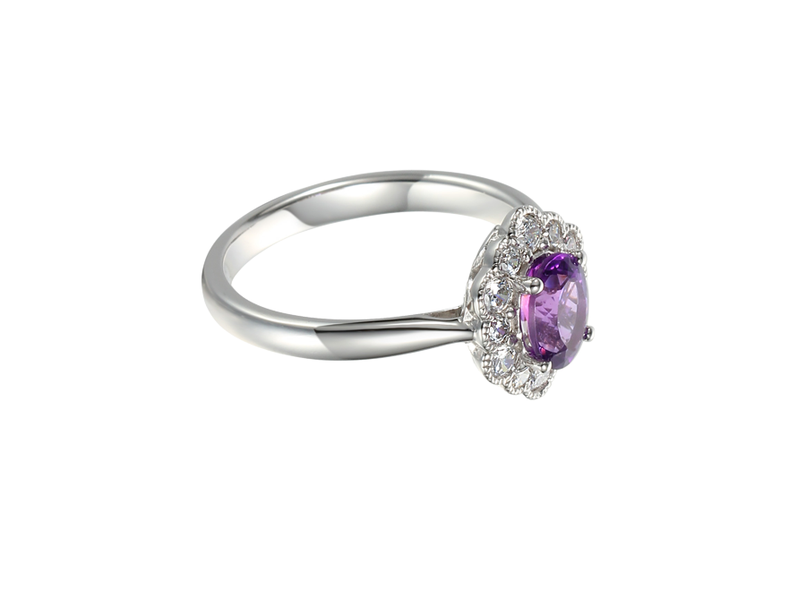 Loveable Amethyst Ring