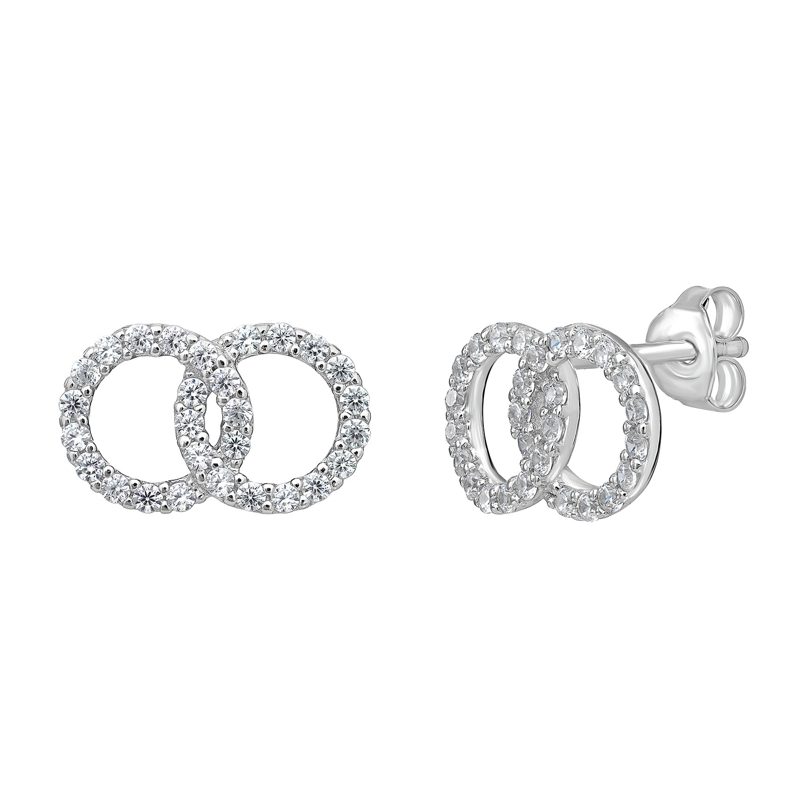 Double Circle of Life Earrings