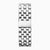 Accurist Rectangle Ladies Watch | Silver Case & Stainless Steel Bracelet with White Dial | 26mm