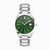 Accurist Everyday Unisex Watch | Silver Case & Stainless Steel Bracelet With Forest Green Dial | 36mm