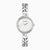 Accurist Jewellery Ladies Watch | Silver Case & Stainless Steel Bracelet with White Dial | 28mm