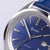 Accurist Everyday Men's Watch | Silver Case & Blue Leather Strap with Oxford Blue Dial | 40mm
