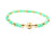 Librae Green Aventurine Bracelet With Magnetic Clasp