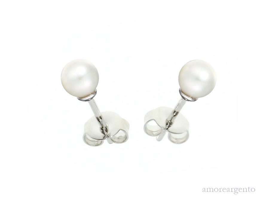 June Birthstone Freshwater Pearl Earrings