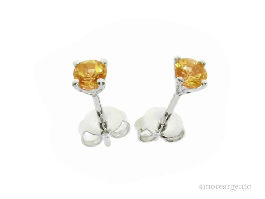 November Birthstone Citrine Earrings