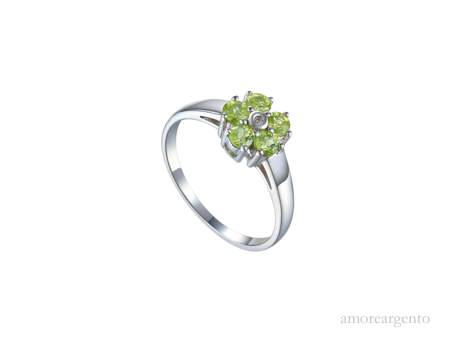 Daisy Green Ring
