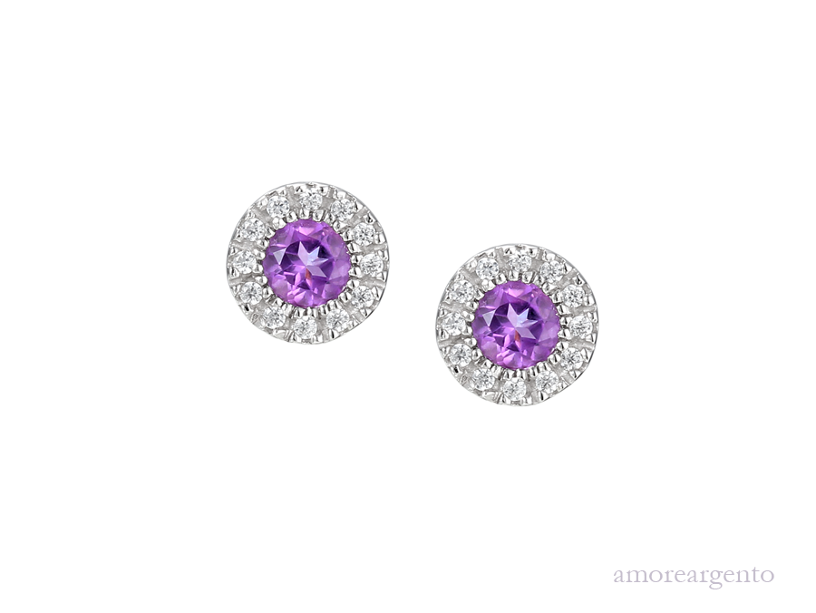 Sweet Violet Earrings