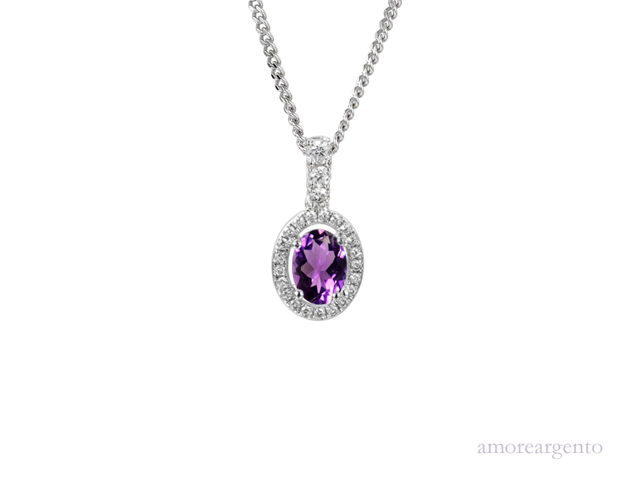 Purple Plum Necklace