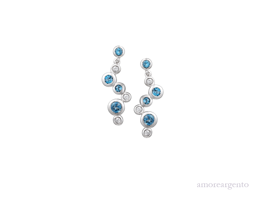 Rhapsody in Blue Earrings