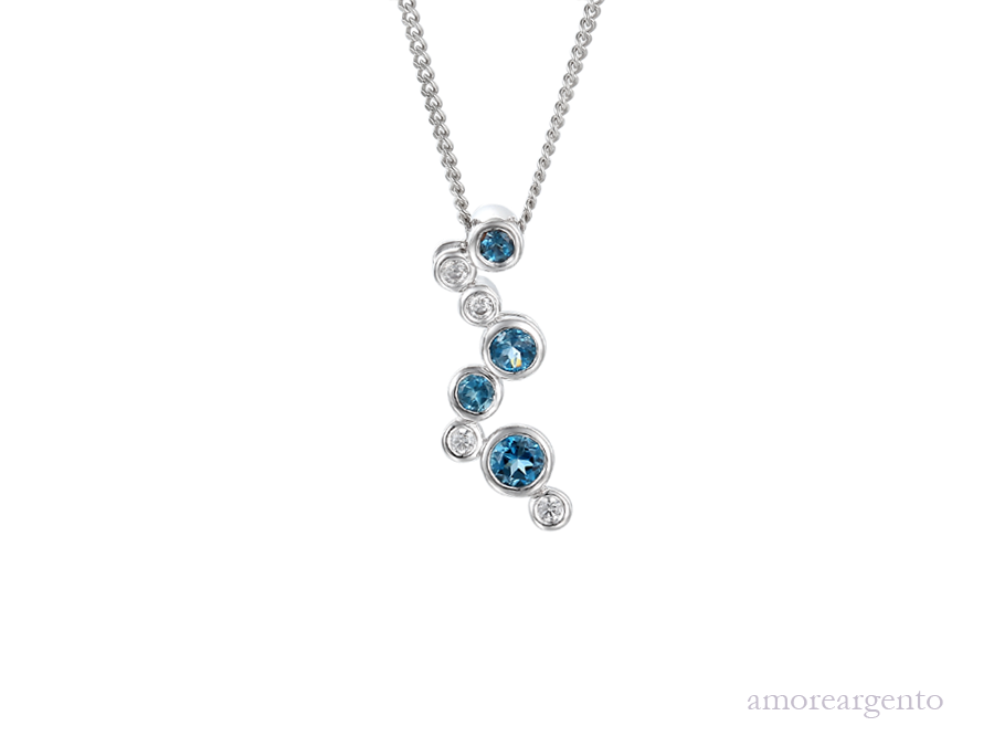 Rhapsody in Blue Necklace