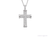 Simple Sparkle Cross Necklace