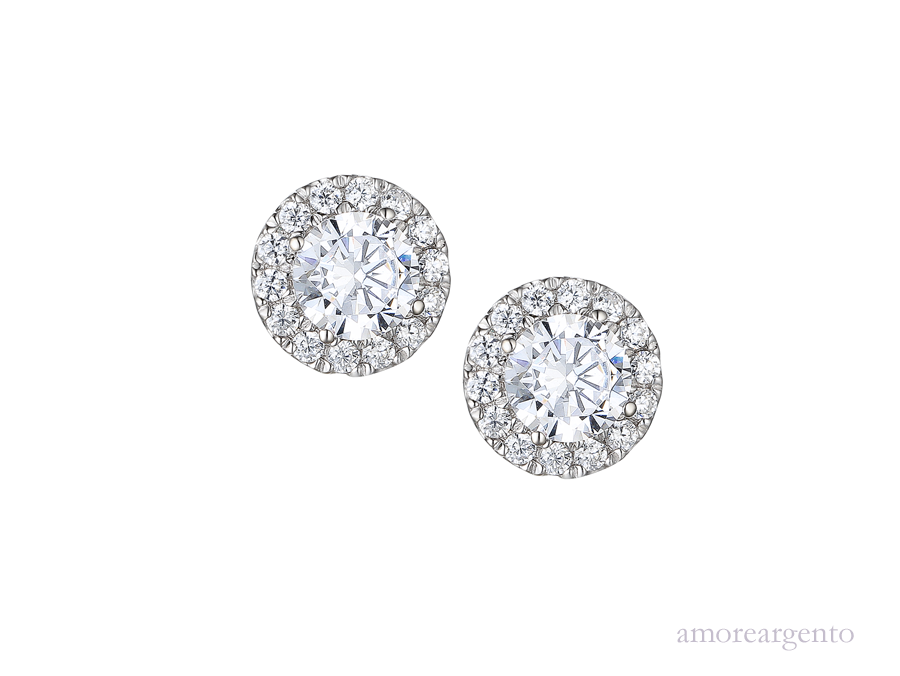 Crown of light deals diamond stud earrings
