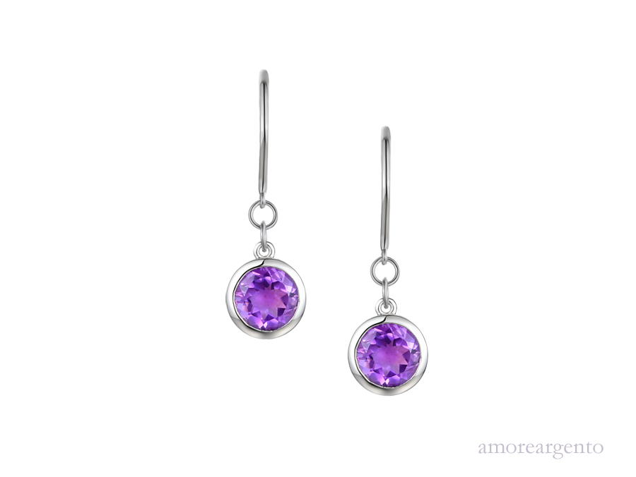 Lunar Purple Earrings