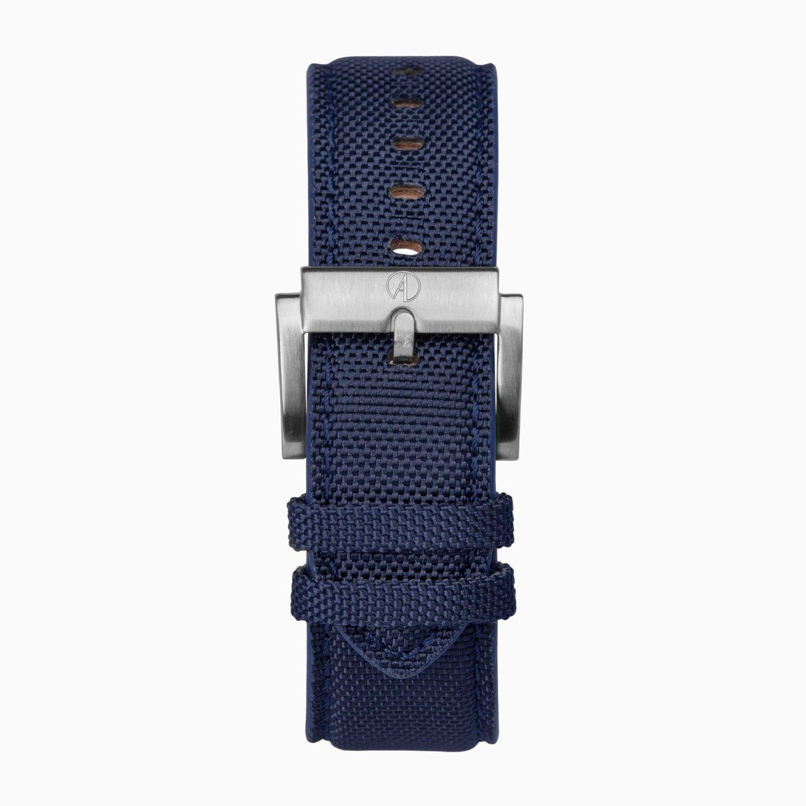 Accurist Origin Men's Watch | Silver Case & Blue Canvas Strap with Royal Blue Dial | 41mm