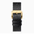 Accurist Origin Men's Chronograph Watch | Gold Case & Black Leather Strap with Silver Dial | 41mm