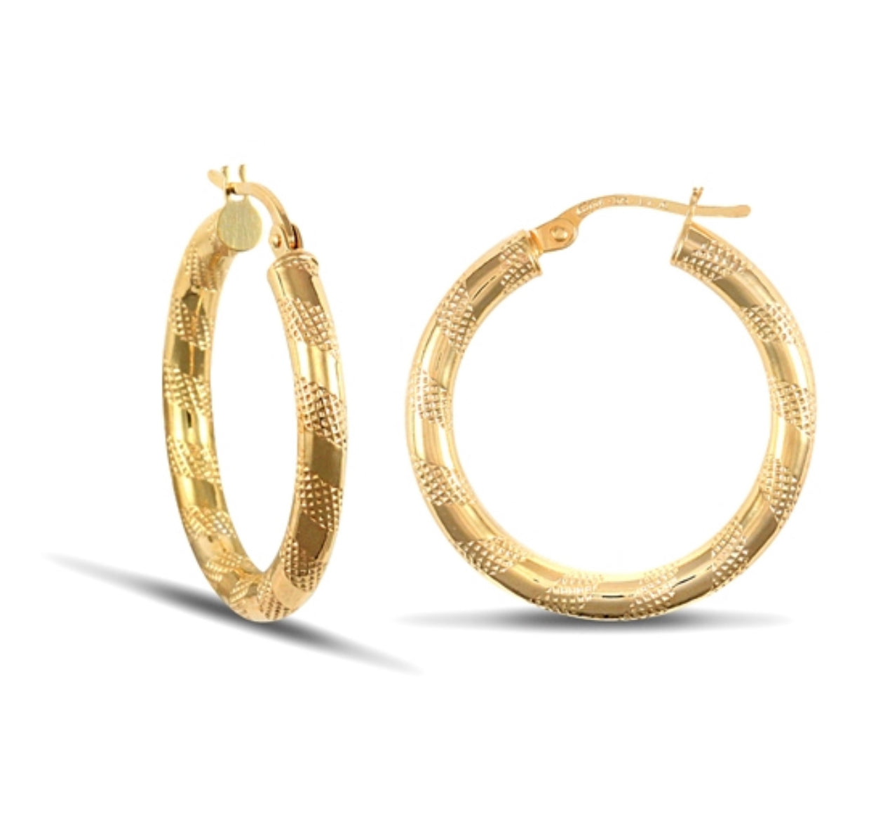 Zebra hoop earrings cheap