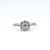 Boutique diamond ring in white gold